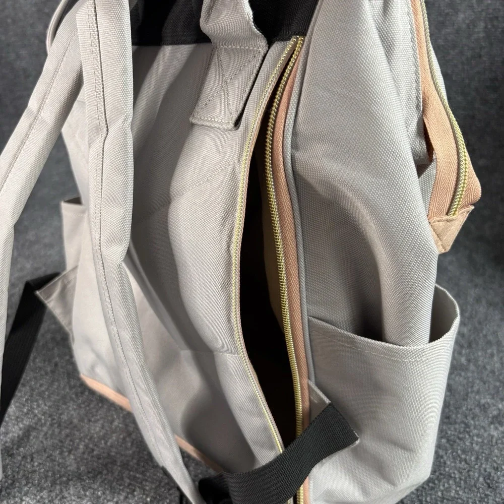 Himawari Large Travel Backpack With Laptop Compartment Roomy Doctor Bag